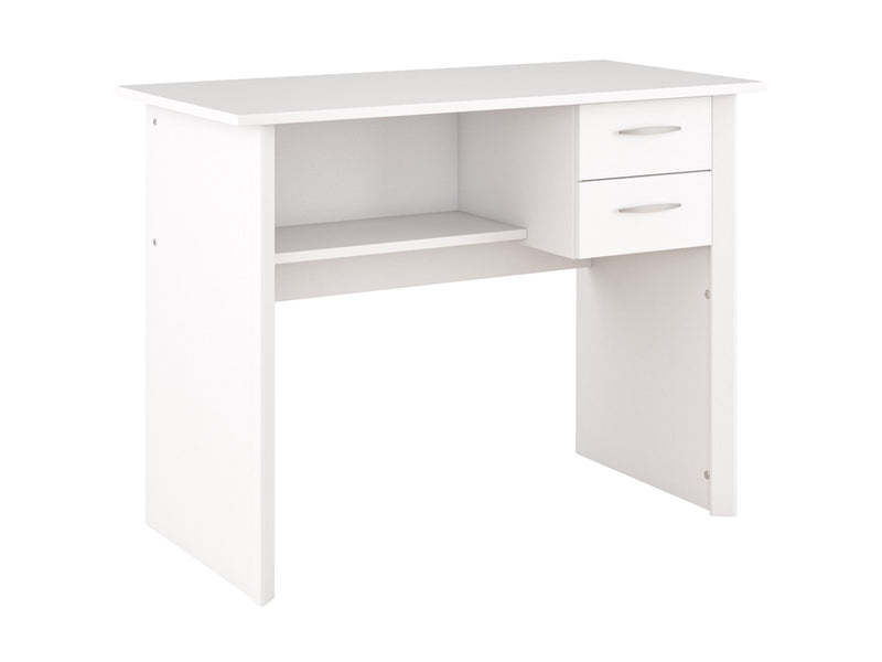 white Desk with Drawers Kingston Collection product image by CorLiving