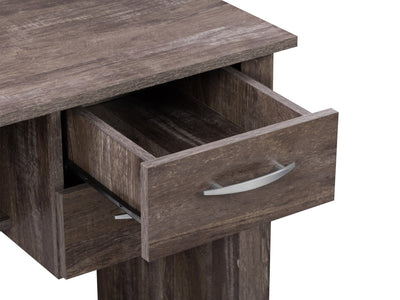 brown Desk with Drawers Kingston Collection detail image by CorLiving#color_brown