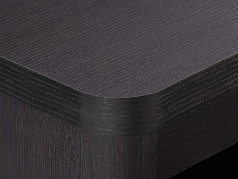 black brown Desk with Cabinet Kingston Collection detail image by CorLiving