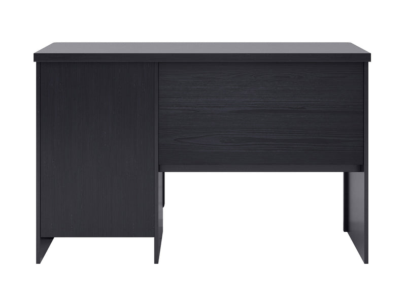 black brown Desk with Cabinet Kingston Collection product image by CorLiving