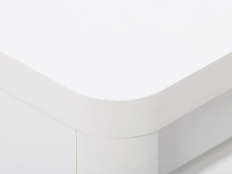 white Desk with Cabinet Kingston Collection detail image by CorLiving