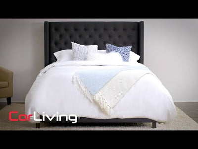 Tufted King Bed