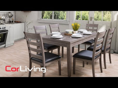 7 Piece Wooden Dining Set